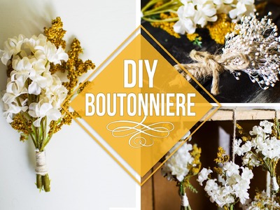 DIY Boutonnieres for CHEAP (Silk Flowers) + More Ways to Use them!