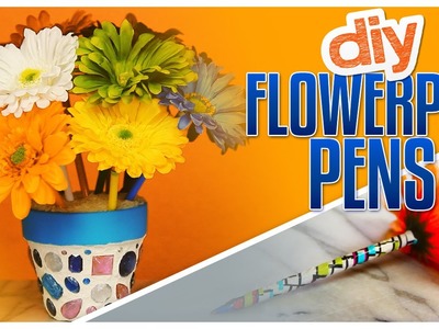 DIY Flowerpot Pens - Do It, Gurl