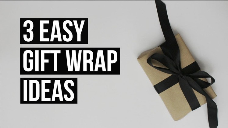Gift Wrap Ideas | Procrastinating Pretty