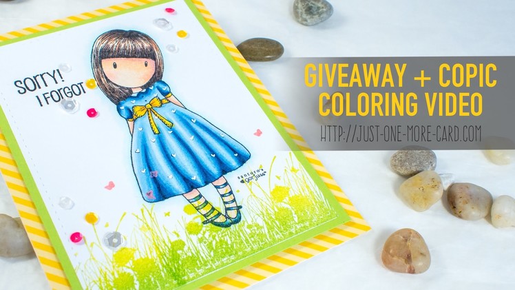 Giveaway + Copic Coloring Video
