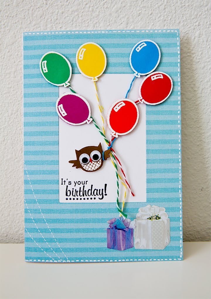 How to make a birthday card for kid