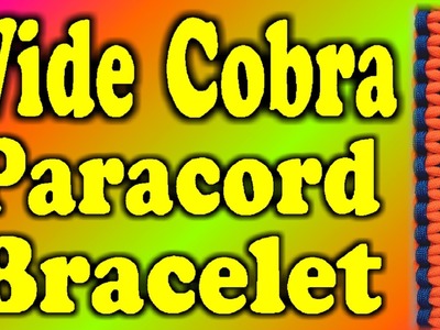 How To Make A Paracord Wide Cobra Knot Bracelet
