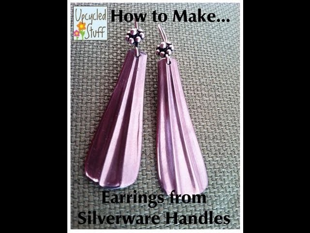 How to Make Spoon Handle Earrings with a Dremel