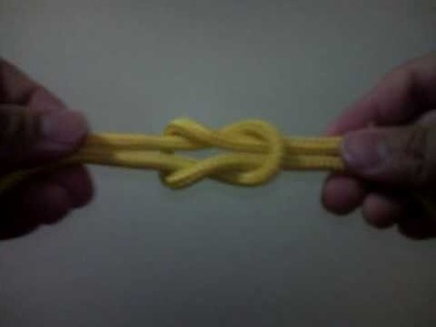 How To Tie a Reef Knot. Lover's Knot