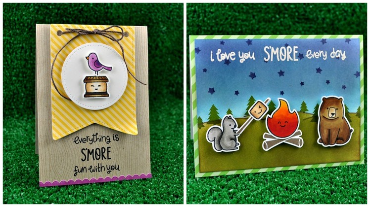 Intro to Love You S'more + 2 cards from start to finish