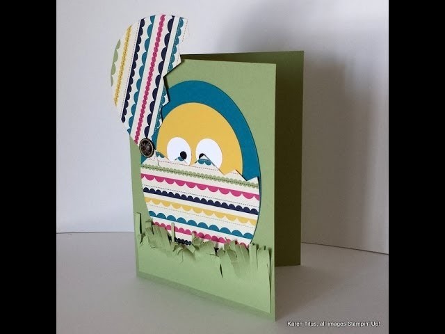 Just a Minute! Make a Cute Easter Card for Kids