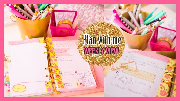 Plan with me, April Weekly View Collab with Manda31409