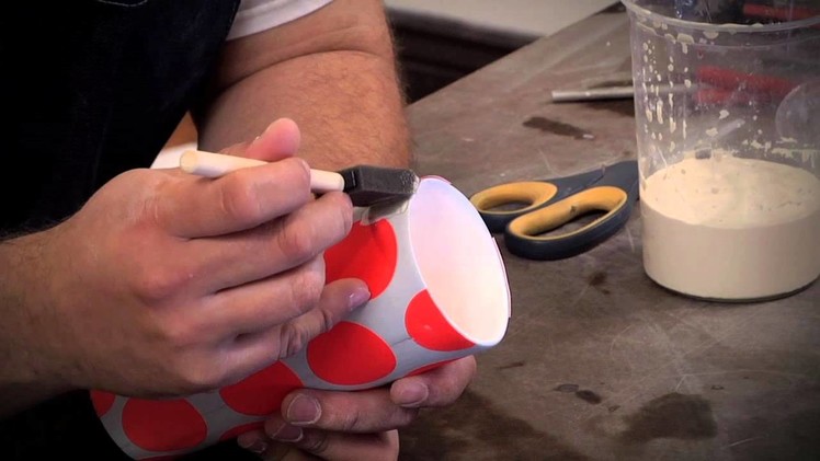 Pottery Video: Using Sticker Resist to Make Cool Patterns | ANDREW GILLIATT