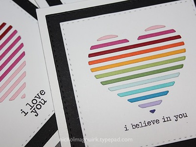 Simon Says Stamp Heart Vent Cards