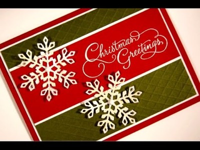 Sparkling Snowflake Card Project