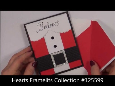 Stampin Up I "Believe" In Santa Claus Card