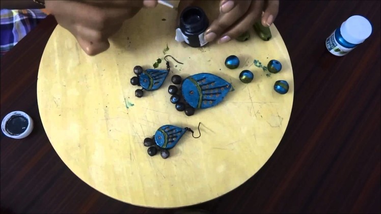 Terracotta Jewellery Making   Part 2