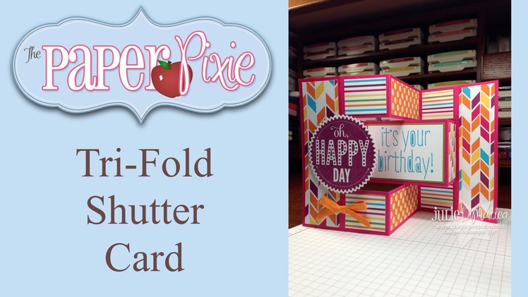 Tri-Fold Shutter Card