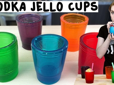 Vodka Jello Cups - Tipsy Bartender