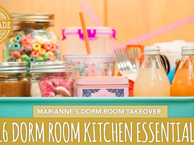 16 Back-to-School Dorm Room Kitchen Essentials  -  HGTV Handmade Dorm Room Takeover