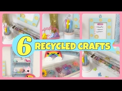 6 RECYCLED CRAFTS to organize\Room decor