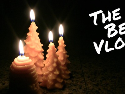 Beeswax Candles - Bee Vlog #156 - Dec 6, 2014