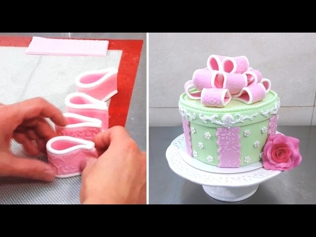 BOW CAKE - HOW TO  by CakesStepbyStep