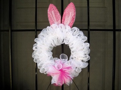 Bunny Ears Wreath ~ Featuring Miriam Joy