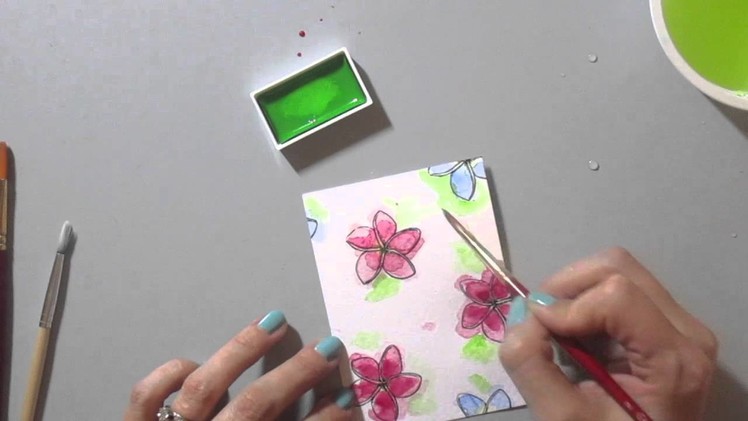 Card Making With Vellum and Foil Die Cuts