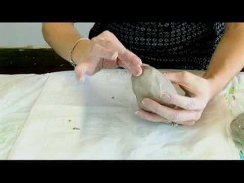 Children's Crafts: Clay Frogs : Clay Frogs: Sculpting Body