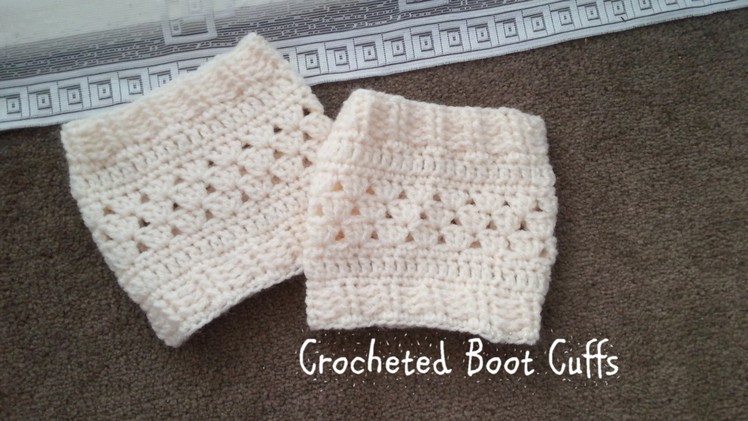 Crocheted Boot Cuff