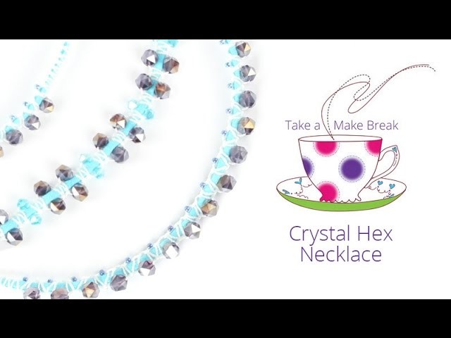 Crystal Hex Necklace | Take a Make Break with Sarah