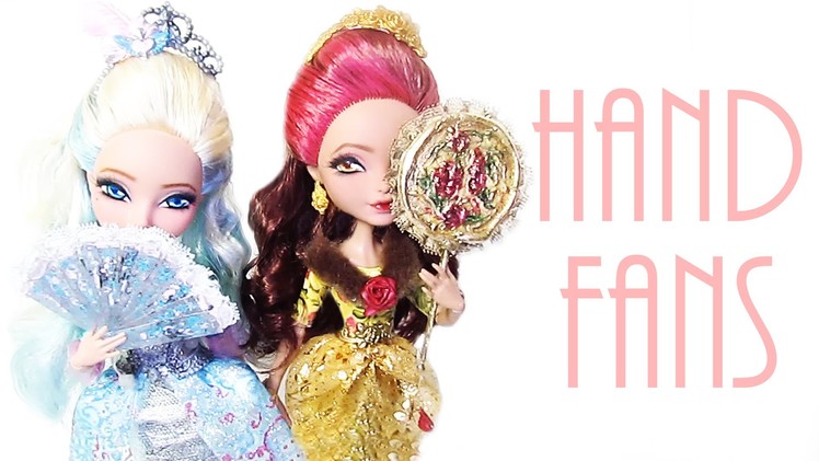 Darling's and Rosabella's Hand Fans [EVER AFTER HIGH]