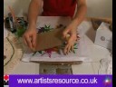 Decorate your Cushion Covers - Fabric Painting and Stamping Project - Art and Craft