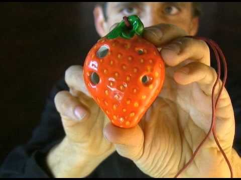 Demo of the Strawberry Pendant Ocarina