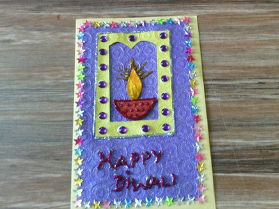 Diwali Greeting Card (School project for Kids)