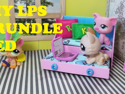 DIY LPS Doll Trundle (Pull out) Bed