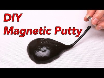 DIY Magnetic Putty ( Magnetic Slime)