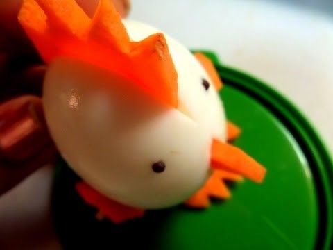 Egg Decoration | How To Decorate An Egg Like a Chicken