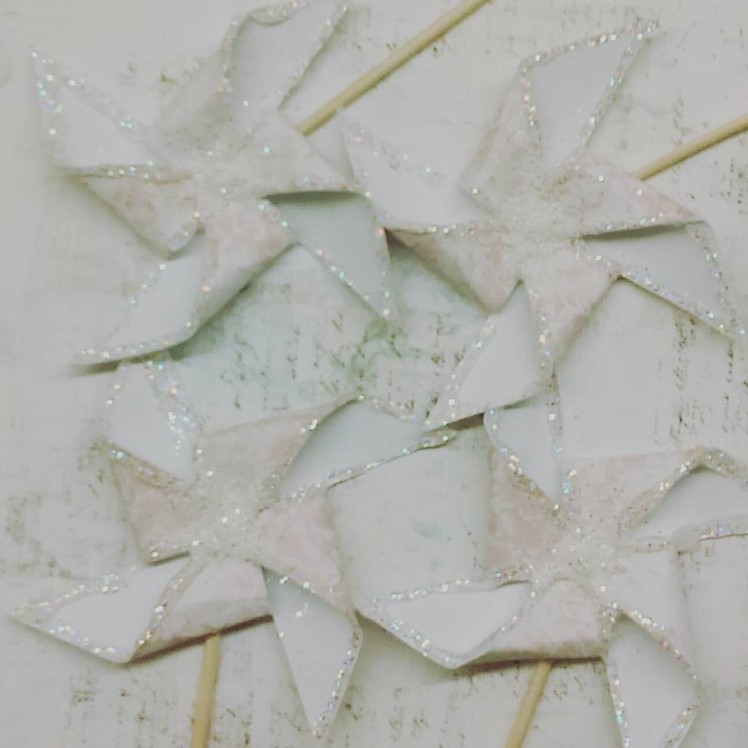 Embellishment {short} Tutorial Series - {Day 3} Sugar Frosted Pinwheels