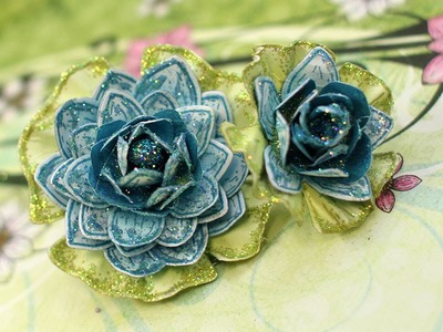 EZ tips to creating Stamped Paper Floral Corsages and Bouquets