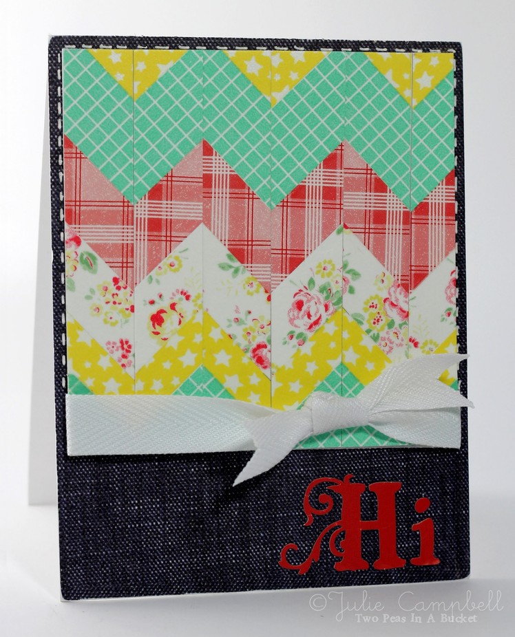 Finally Friday with Julie Campbell: Chevron Greetings
