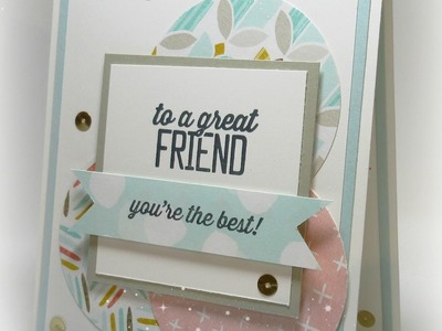 For a Great Friend card with Dawn