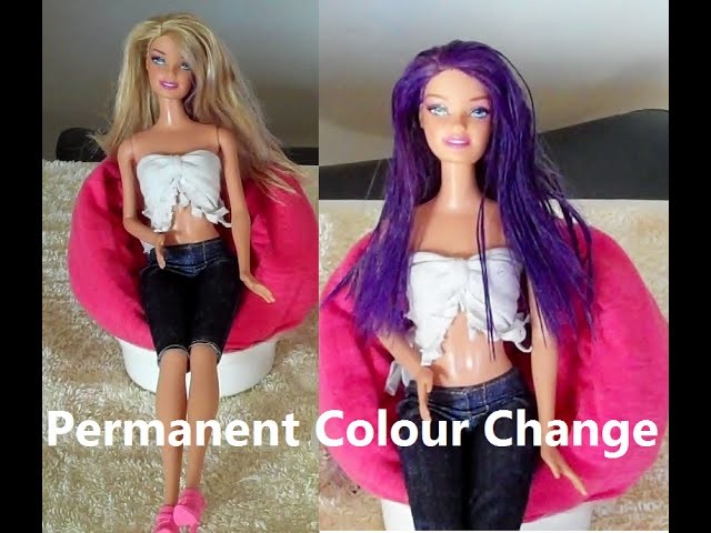 How to Colour Your Dolls Hair Permanently