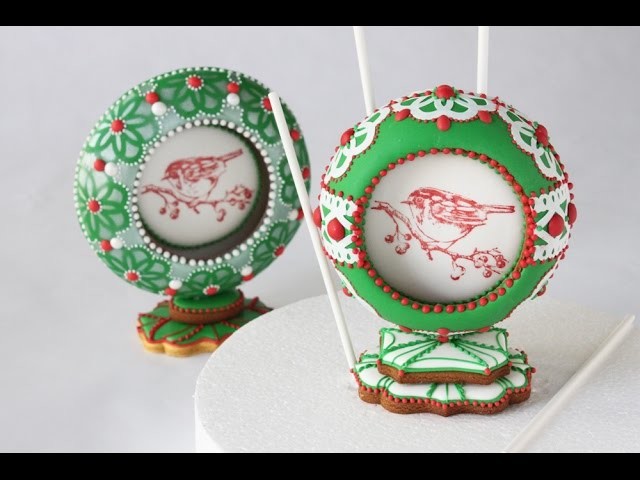 How to Make 3-D Cookie Snow Globes (Part 2 - The Insides and Assembly)