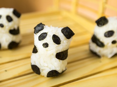 How to Make Cute Sushi Panda Bears