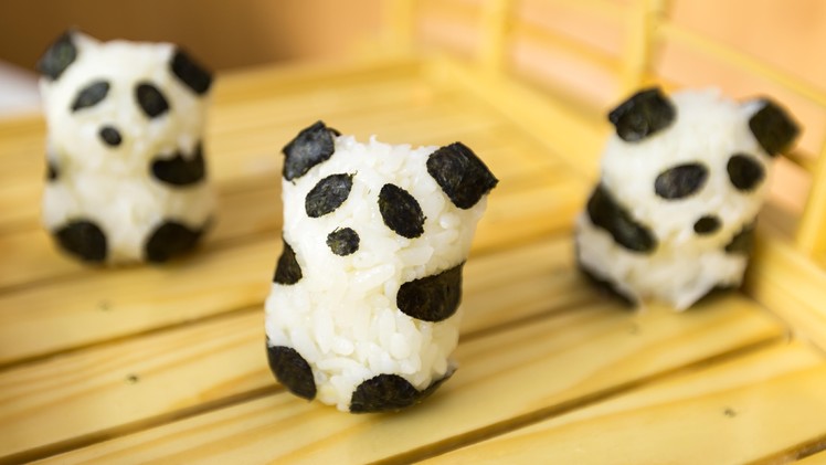 How to Make Cute Sushi Panda Bears