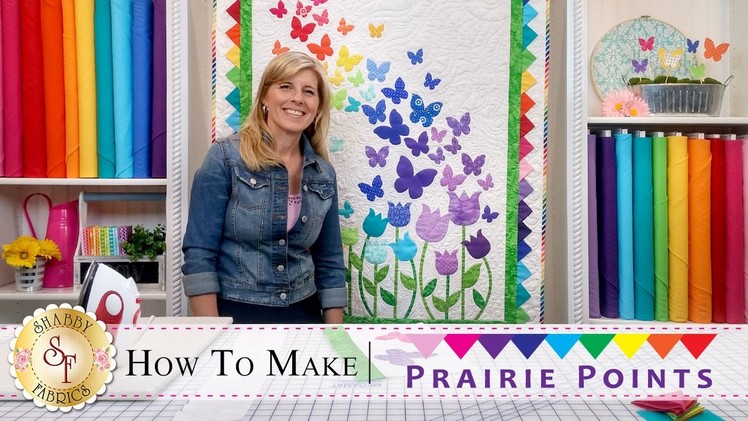 How to Make Prairie Points | with Jennifer Bosworth of Shabby Fabrics