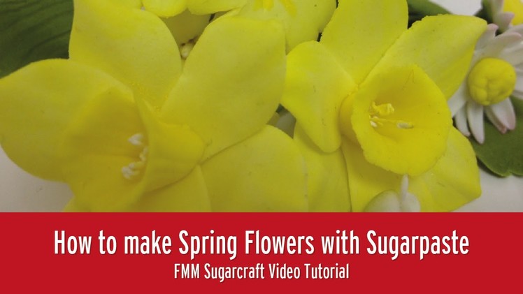 How to make Spring Flowers | FMM Sugarcraft