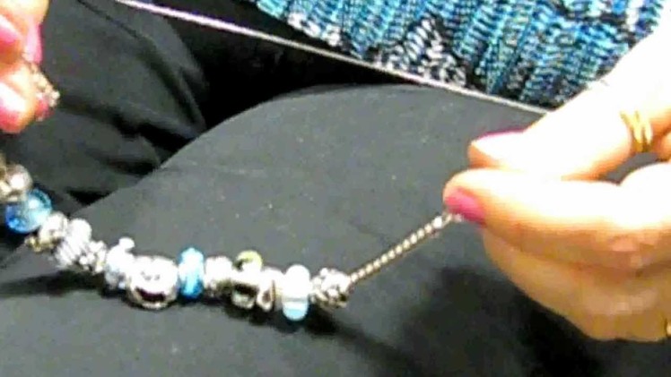 How to put on a Trollbeads Safety Chain