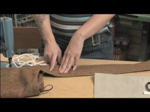 How to Sew a Messenger Bag : Strap Length for Sewing A Messenger Bag
