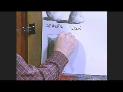 Jerry Yarnell teaches you to draw the 4 basic universal shapes