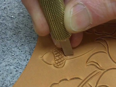 Leather carving how to use a swivel knife