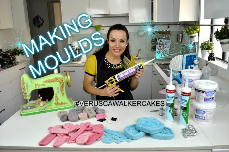 MAKING SILICONE MOULDS FOR FONDANT DECORATIONS