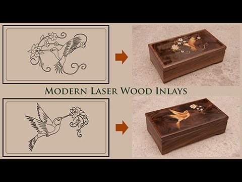 Modern Laser Marquetry and Wood Inlay Technique